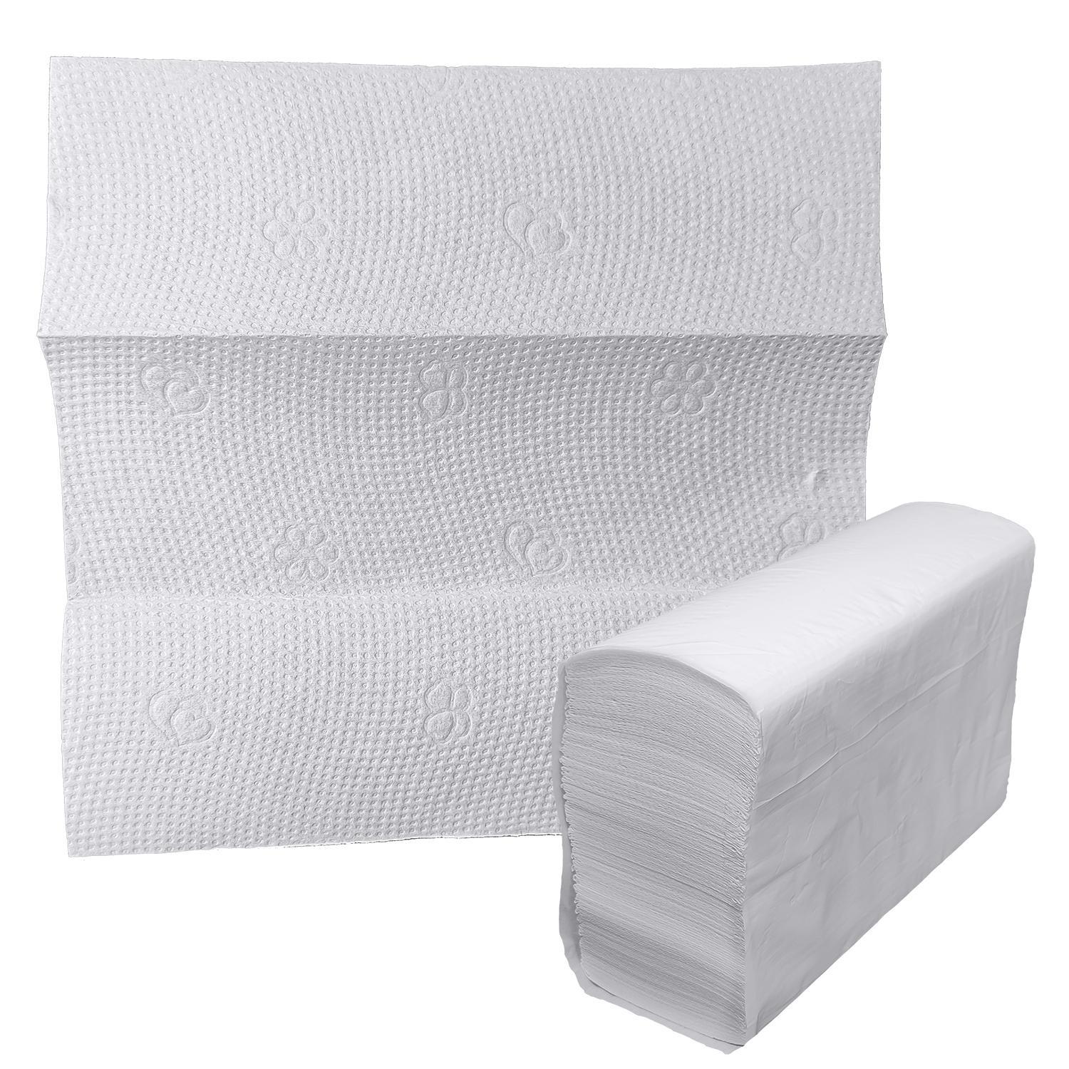 Полотенце Z-сложение  21х21см белое 150шт/уп  150шт/уп