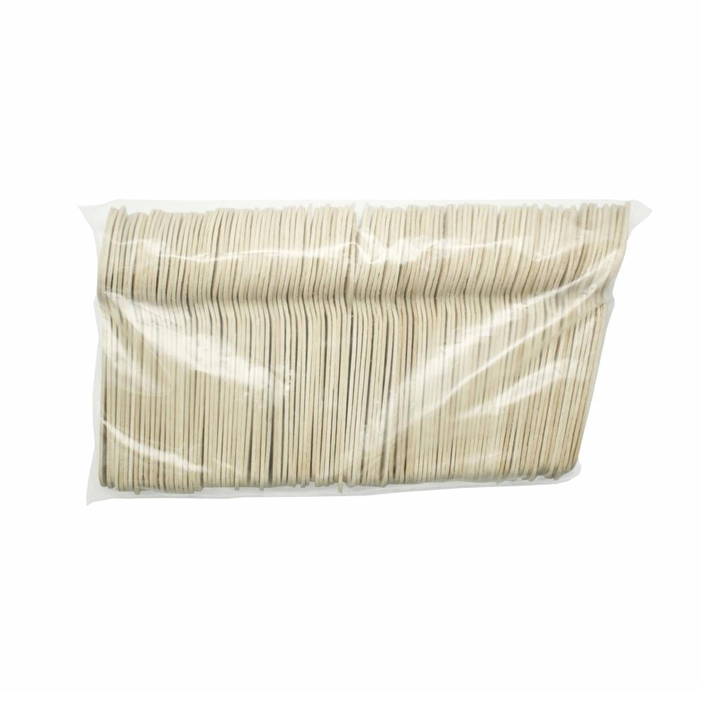 Ложка чайная 11см деревянная  100 шт/уп