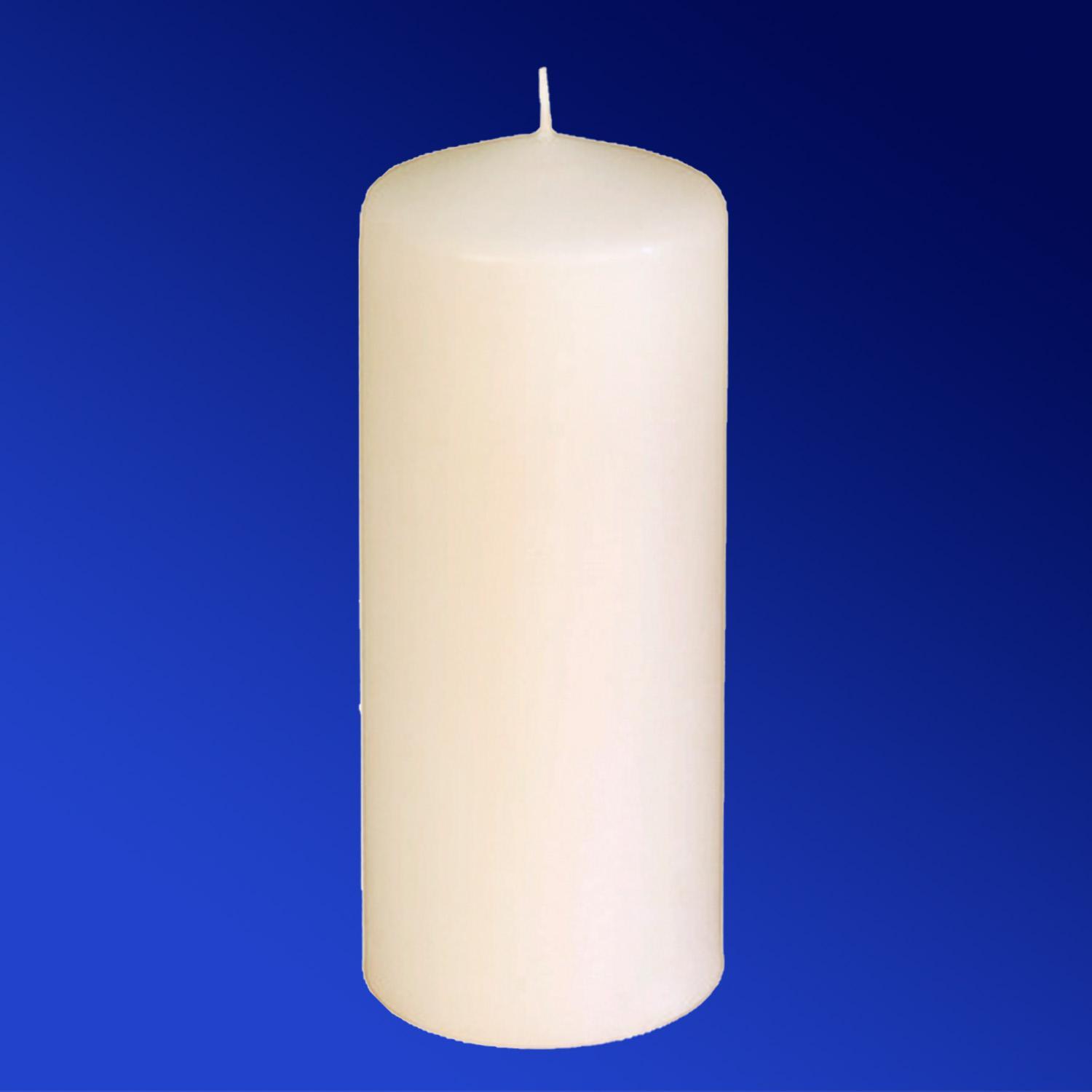 Свеча d 7,0х20,0см кремовая 1шт/уп
