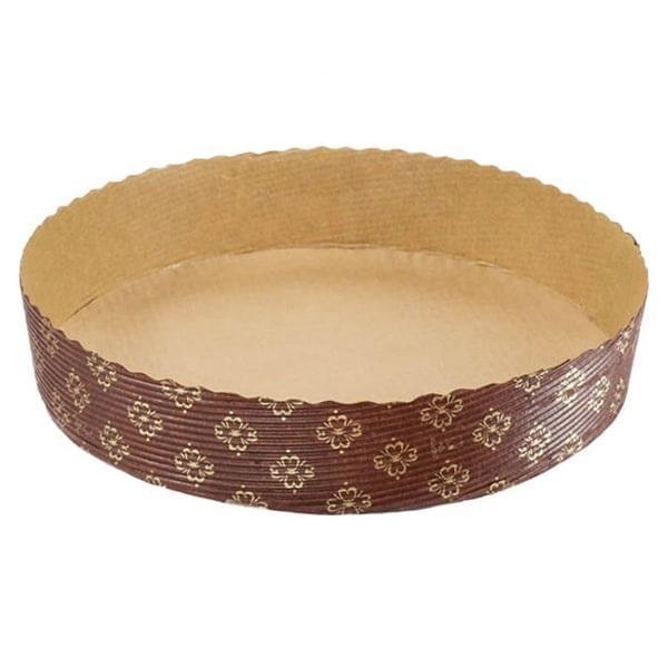 Форма д/выпеч  d18,5х3,5см коричневая  540шт/кор