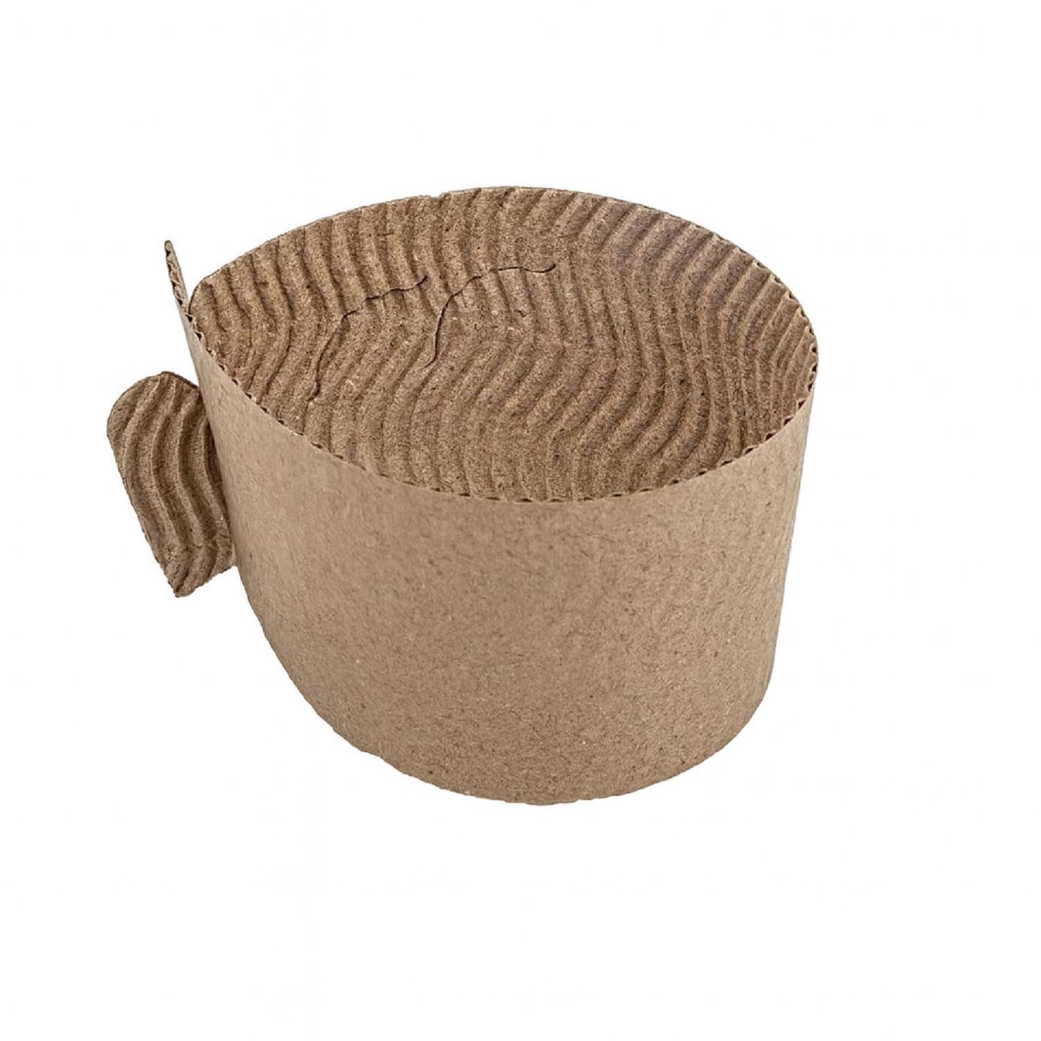 Манжета на стакан 280х55 крафт МГК без печати 2-х сл  100 шт/уп