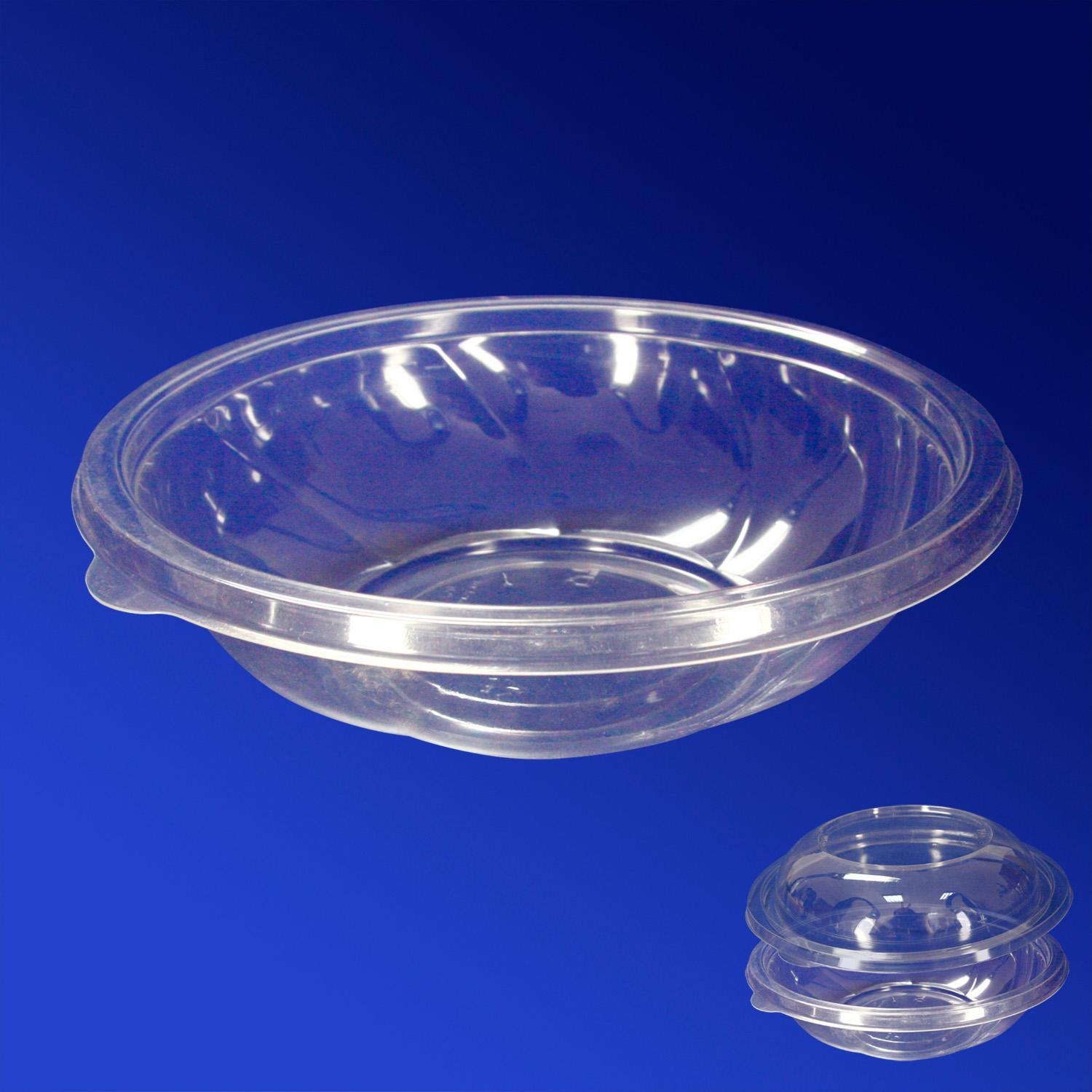 Контейнер пластиковый    750мл PET прозрачный d19,4х 5,46см