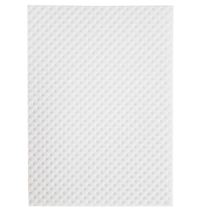 Салфетка влагопоглощающая 80х110 мм впитываемость 800 г/м2 белая  2000шт/кор