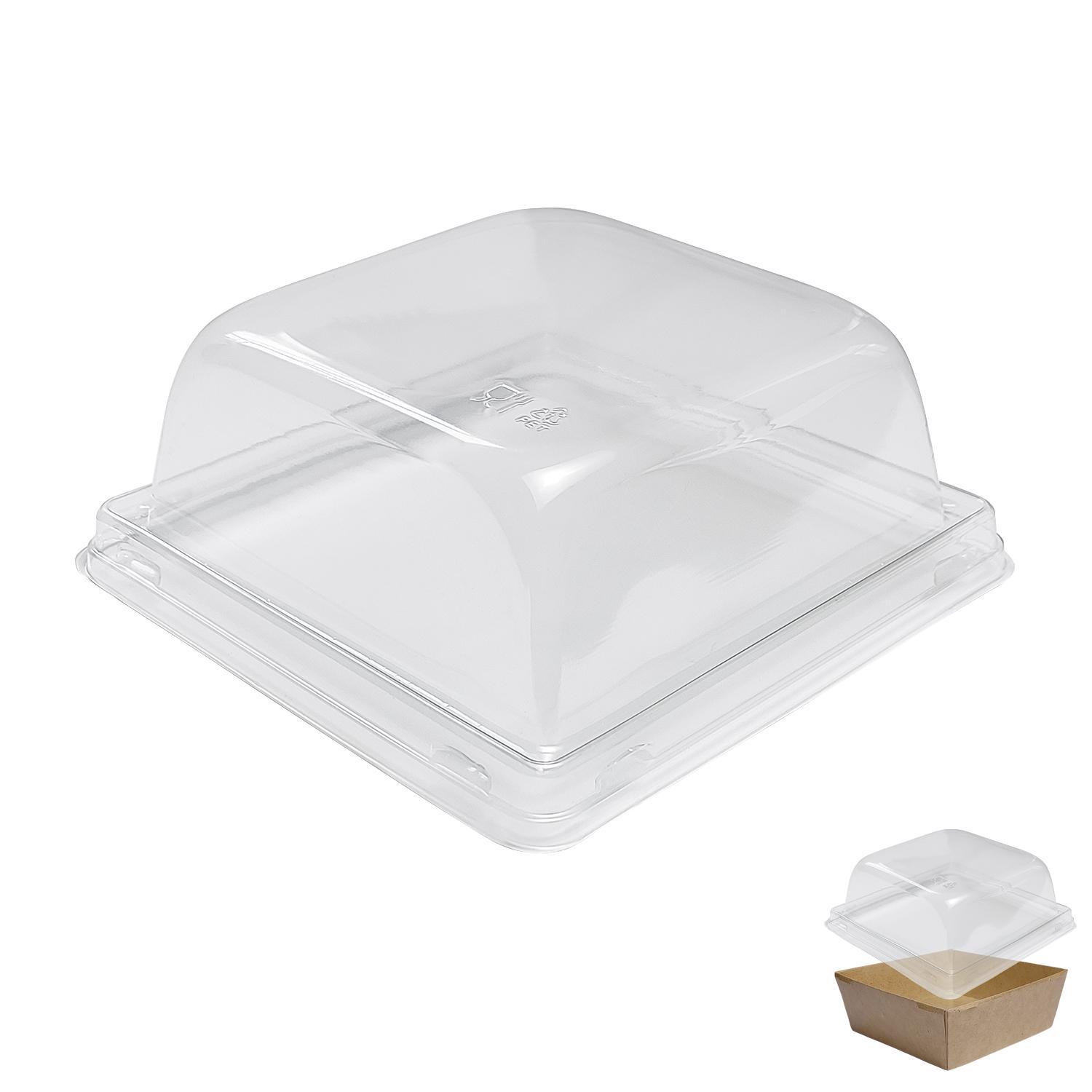 Крышка  OSQ SmartPack 550 14,2х14,2х5,6см купольная ПЭТ