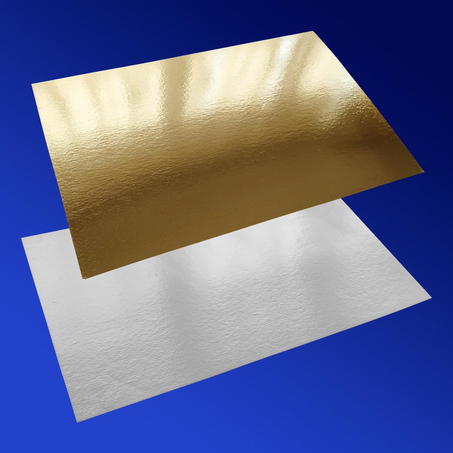 Подставка п/торт  40,0х60,0смх1,8мм золотистая/жемчуг прям