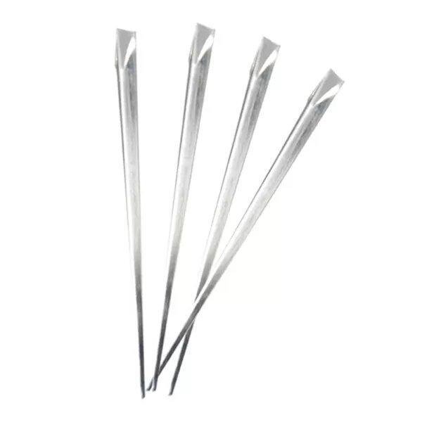 Шпажка  9см Призма прозрачная 500шт/уп