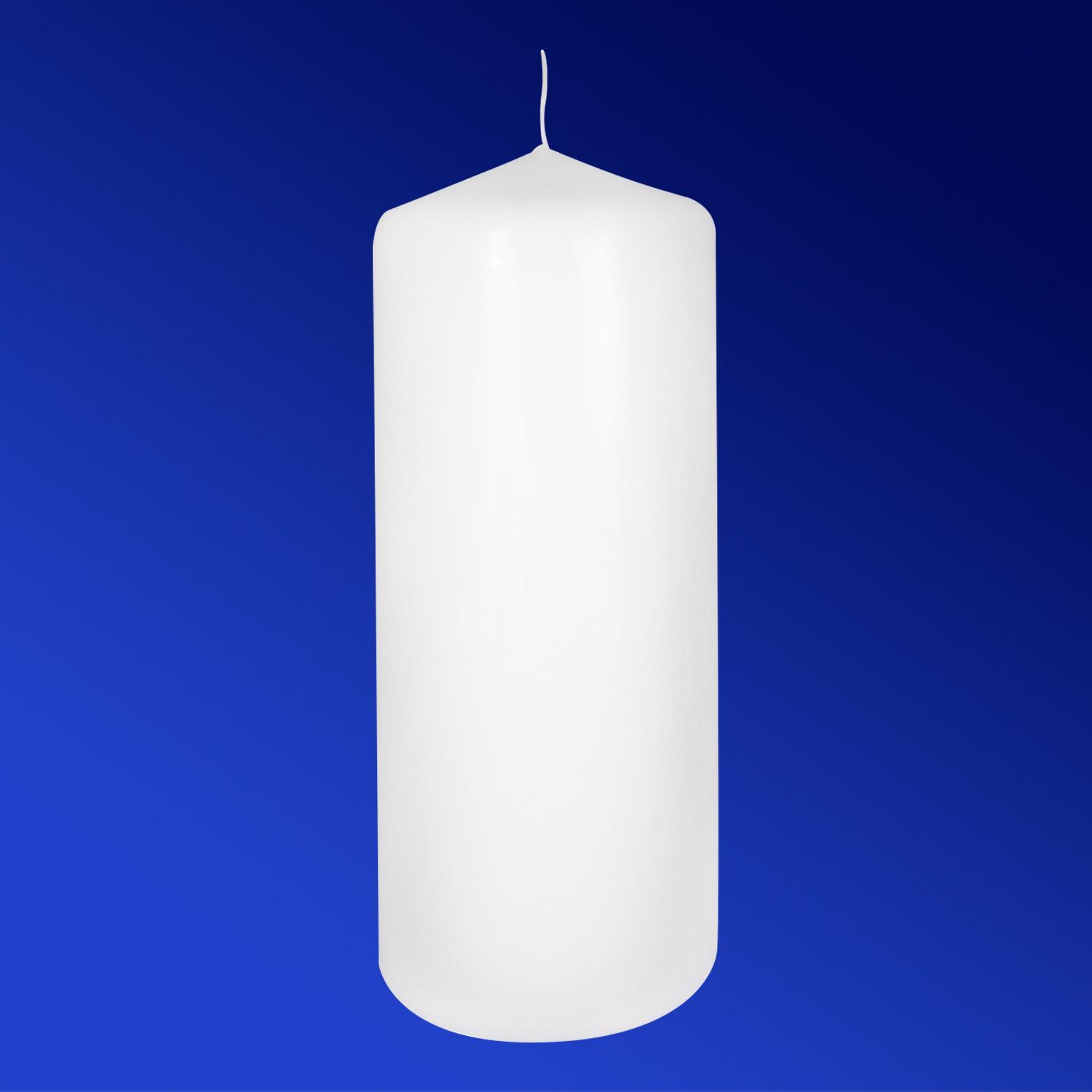 Свеча d 6,9х18,0см пеньковая белая