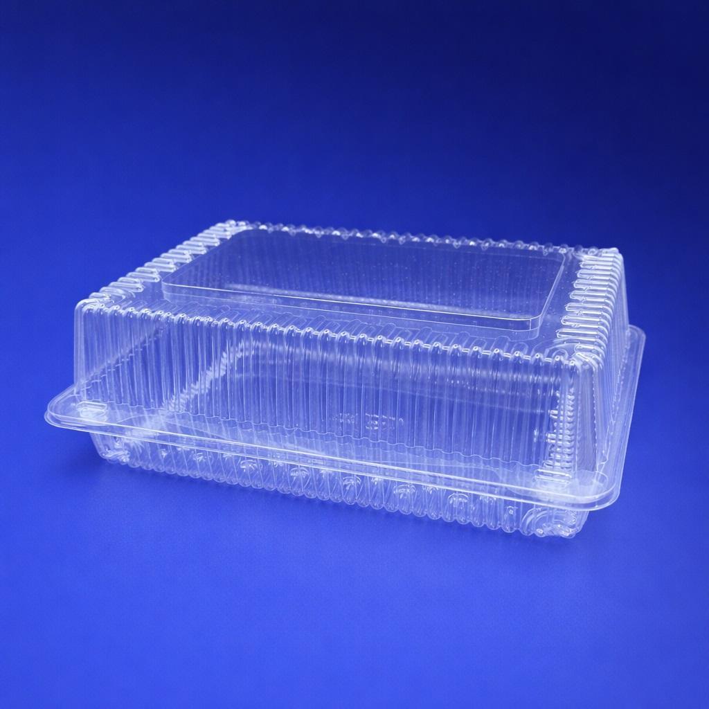 Контейнер-ракушка 26,7х19,0х9,0см PET 200 шт/кор