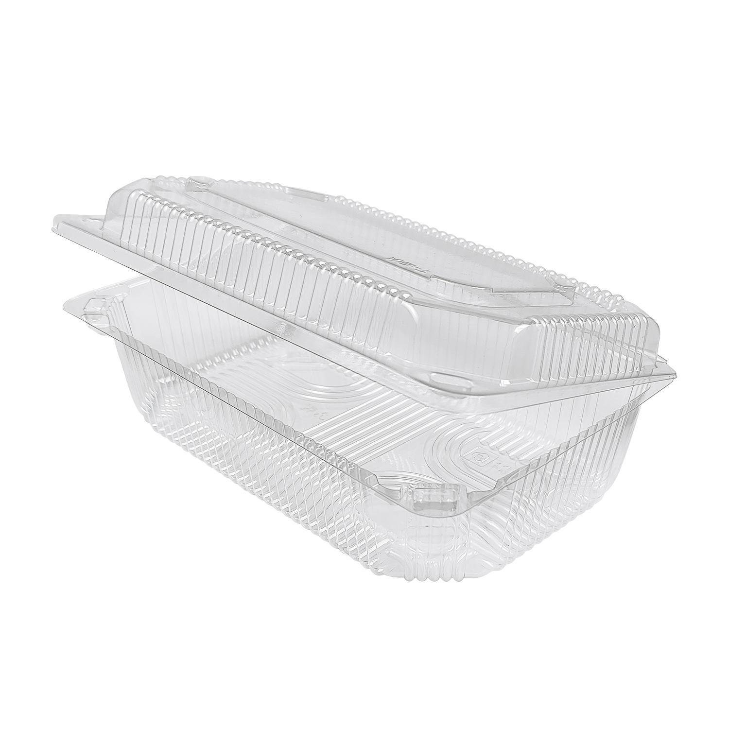 Контейнер-ракушка 21,0х14,0х6,8см PET 400 шт/кор