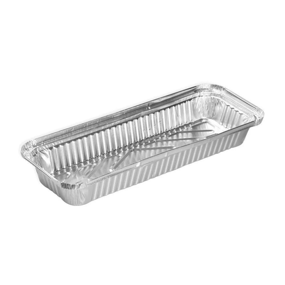 Контейнер из алюм  фольги  1300мл  35,4x13,4/31,2x9,2   h 5,0см для рыбы 125шт/уп