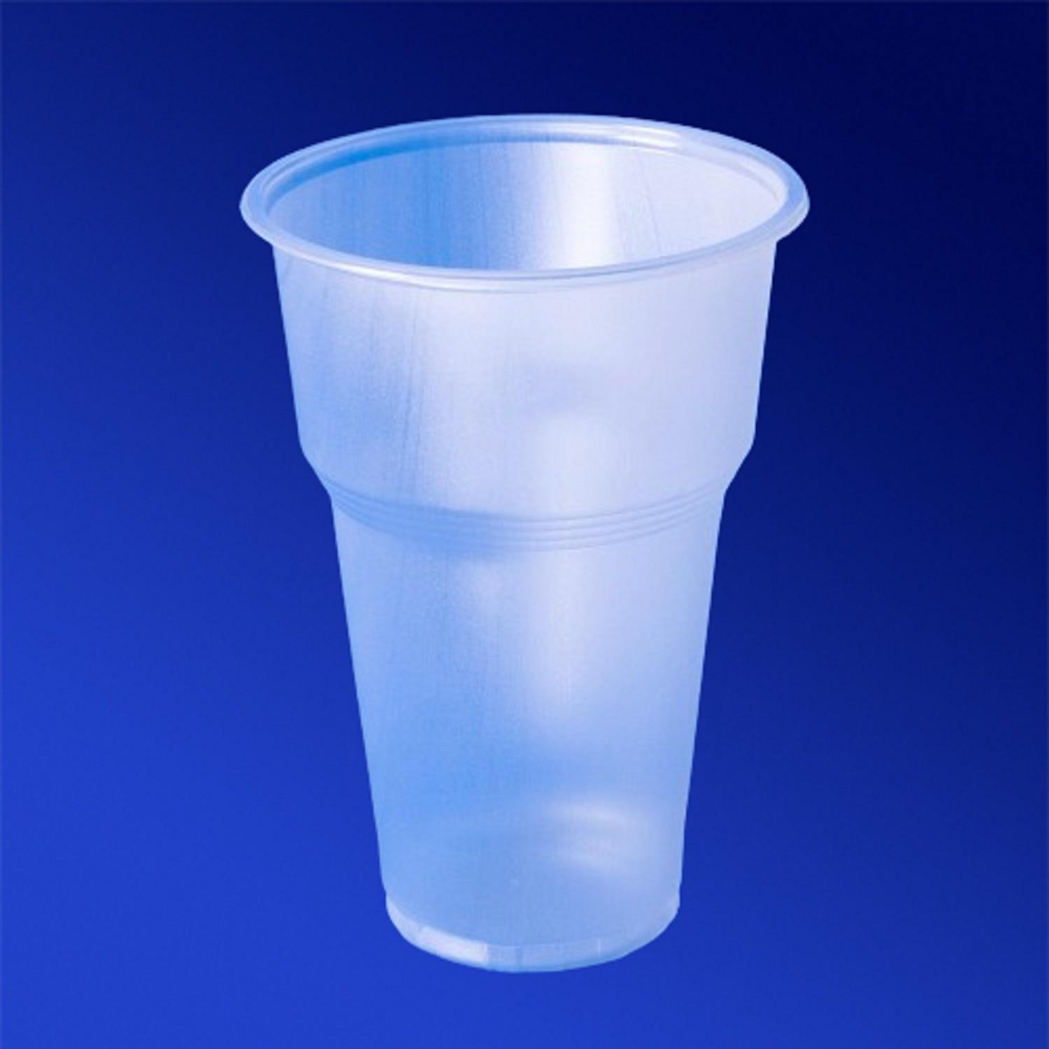 Стакан пластиковый PP 330мл прозрачный  100 шт/уп