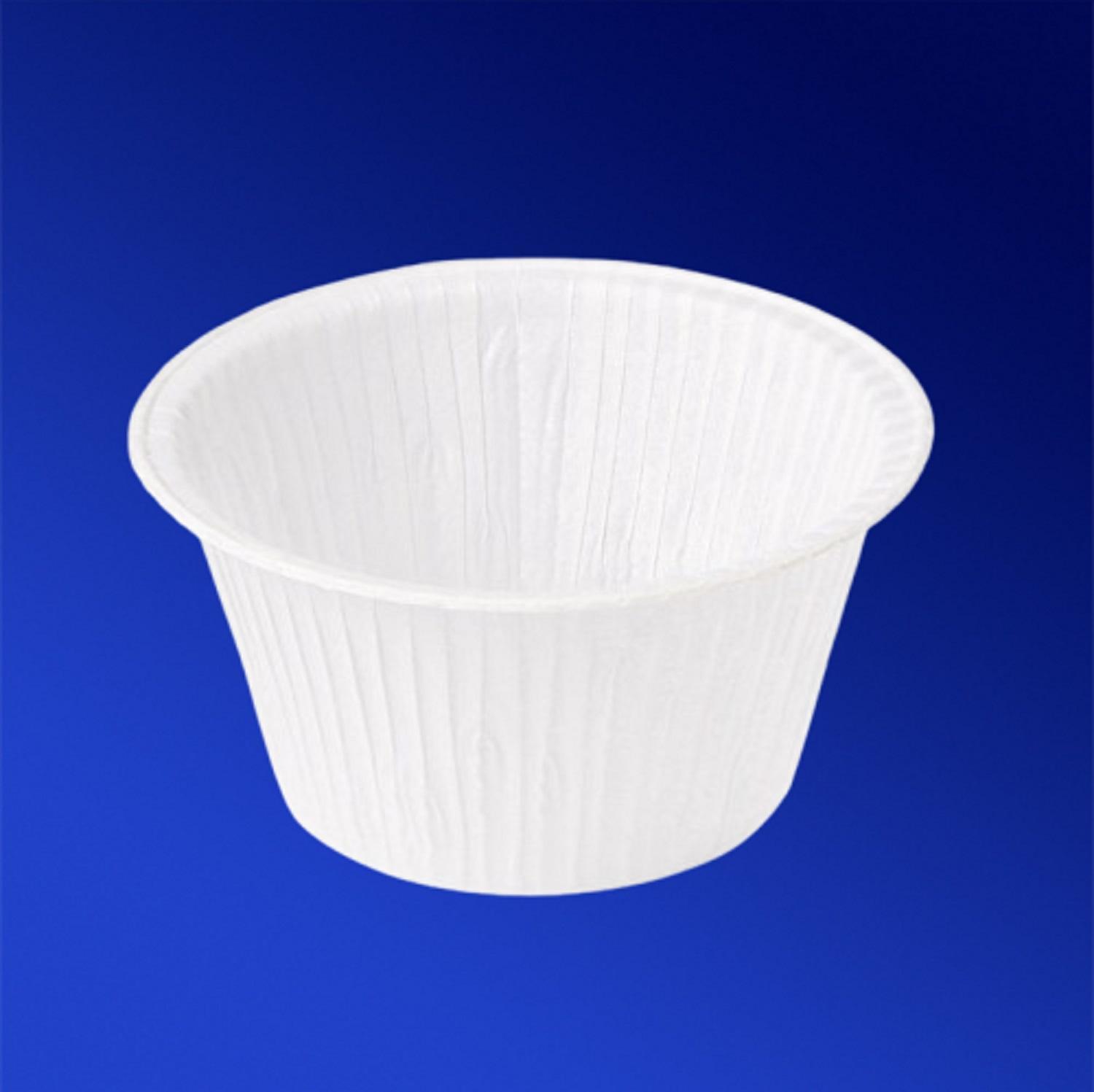 Форма д/выпеч Маффин d4,0х3,0см мини белый  200шт/уп 50гр