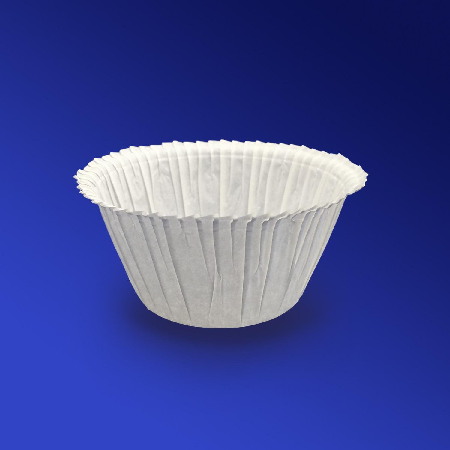 Форма д/выпеч Маффин d5,0х3,5см белый 200шт/уп 50гр 200шт/уп