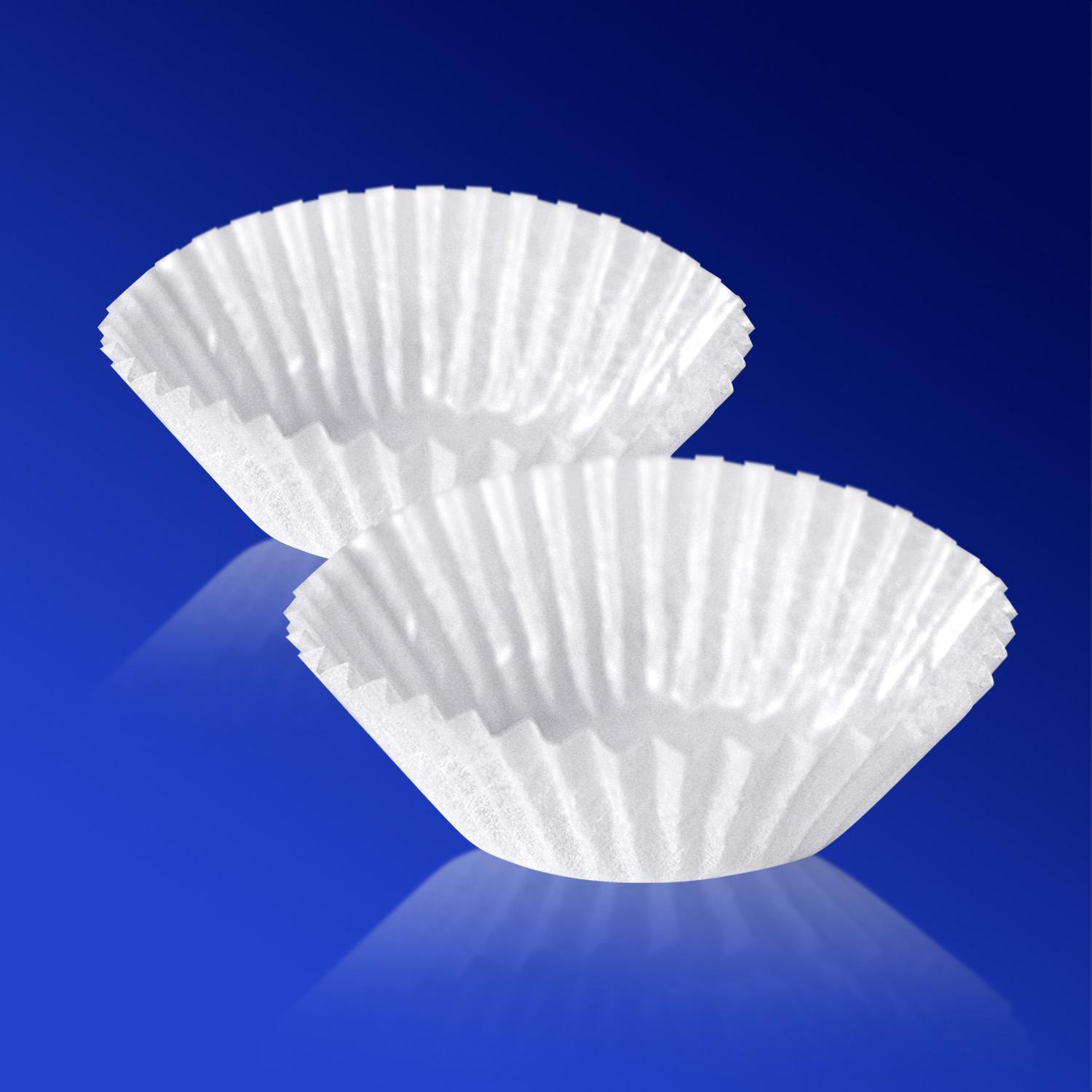 Тарталетка бумажная d2,5х1,6см белая 1000шт/уп 40гр