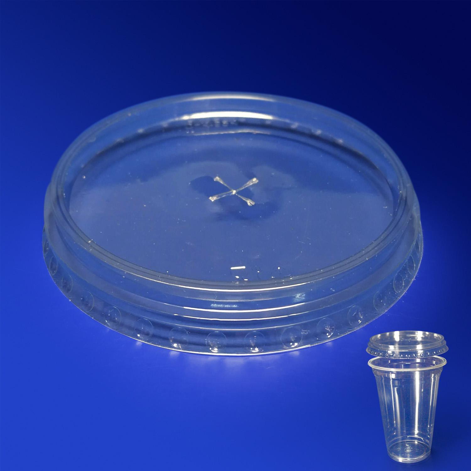 Крышка к стаканам d9,5см плоская с крестиком 25 шт/уп Upax-Unity