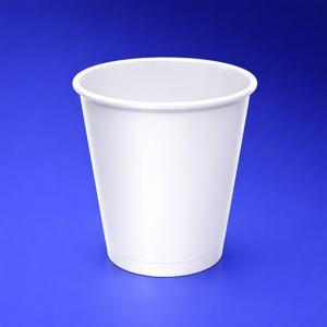 Стакан пластиковый PP 200мл белый d7,5см h8,4см 30шт/уп