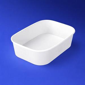 OSQ CASE BOWL 660 белый/белый WHITE EDITION 17,0х12,0х5,1см 660мл (крышка отдельно)