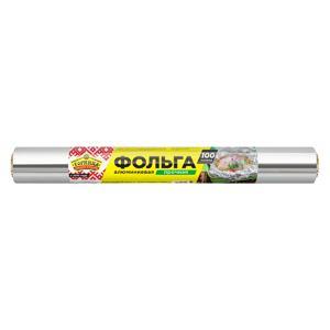 Алюминиевая фольга 100мх44см 11мк