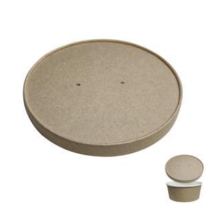 Крышка OSQ Round Bowl 750/1000 kraft lid картон 270шт/кор