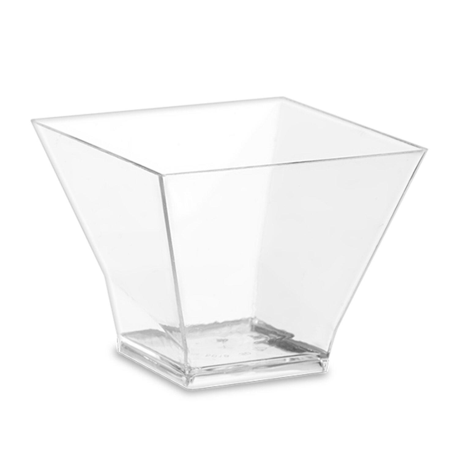 Мини-сервиз чашка Пагода  PS 150мл 7,2х7,2см  h6см 12шт/уп  20уп/кор