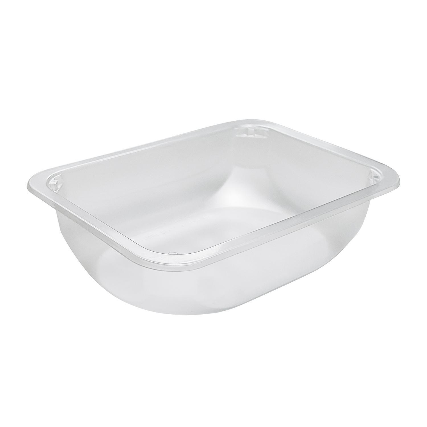 Лоток под запайку 18,7х13,7х5,0см 800 мл PP прозрачный  504 штук в коробке ПР-Л-187х137х50