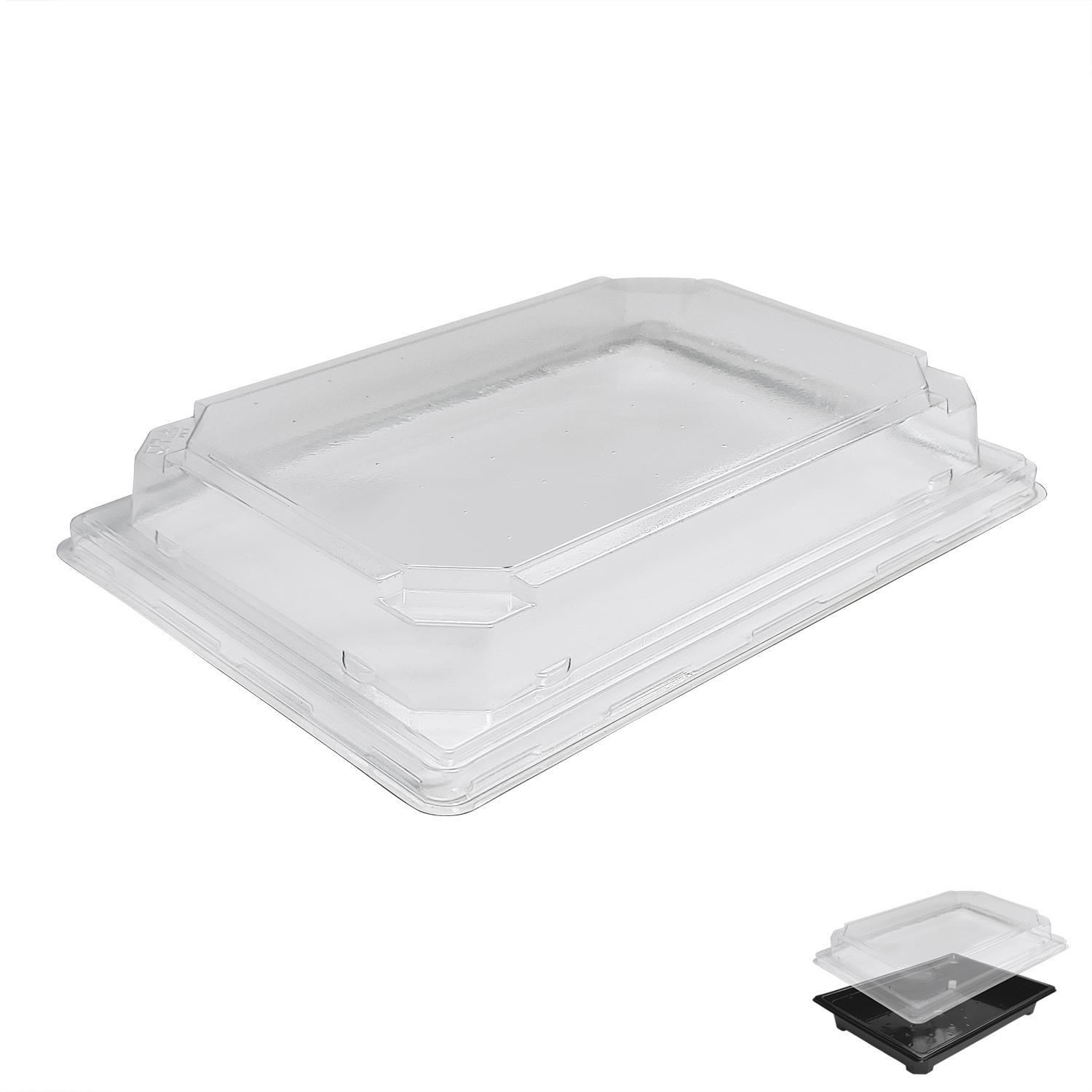 Крышка к контейнеру для суши 18,8х13,4х3,0см прозрачная
