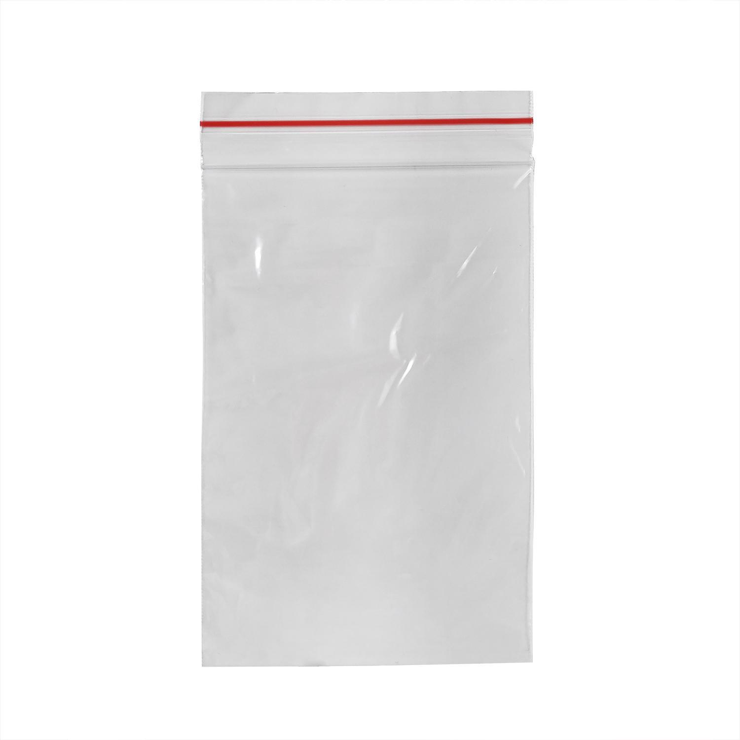 Пакет с защелкой  10х15см 100 шт/уп 35 мк