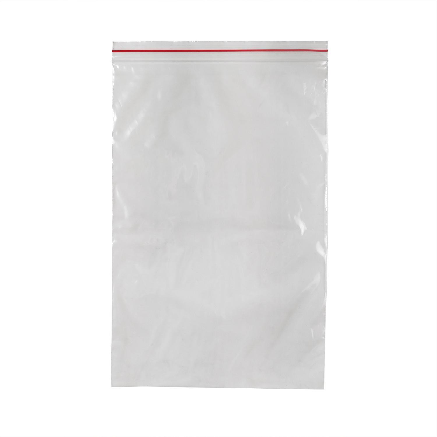 Пакет с защелкой 20х30см 100 шт/уп 35 мк