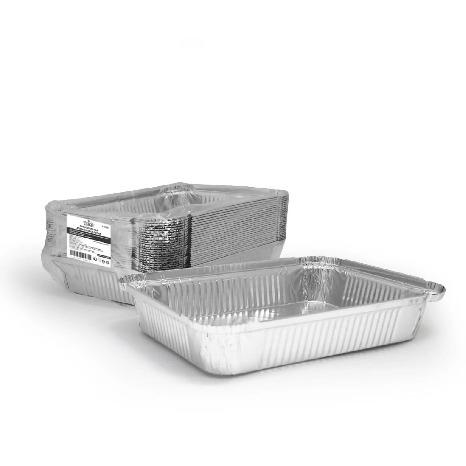 Контейнер из алюм фольги 1040мл 22,5х17,5х3,5см  25 шт/уп