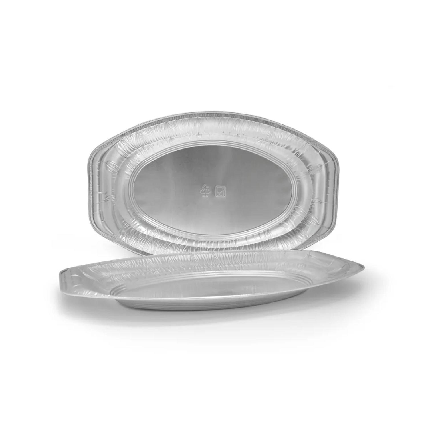Блюдо 43х27,5 см овал из фольги 30шт/уп