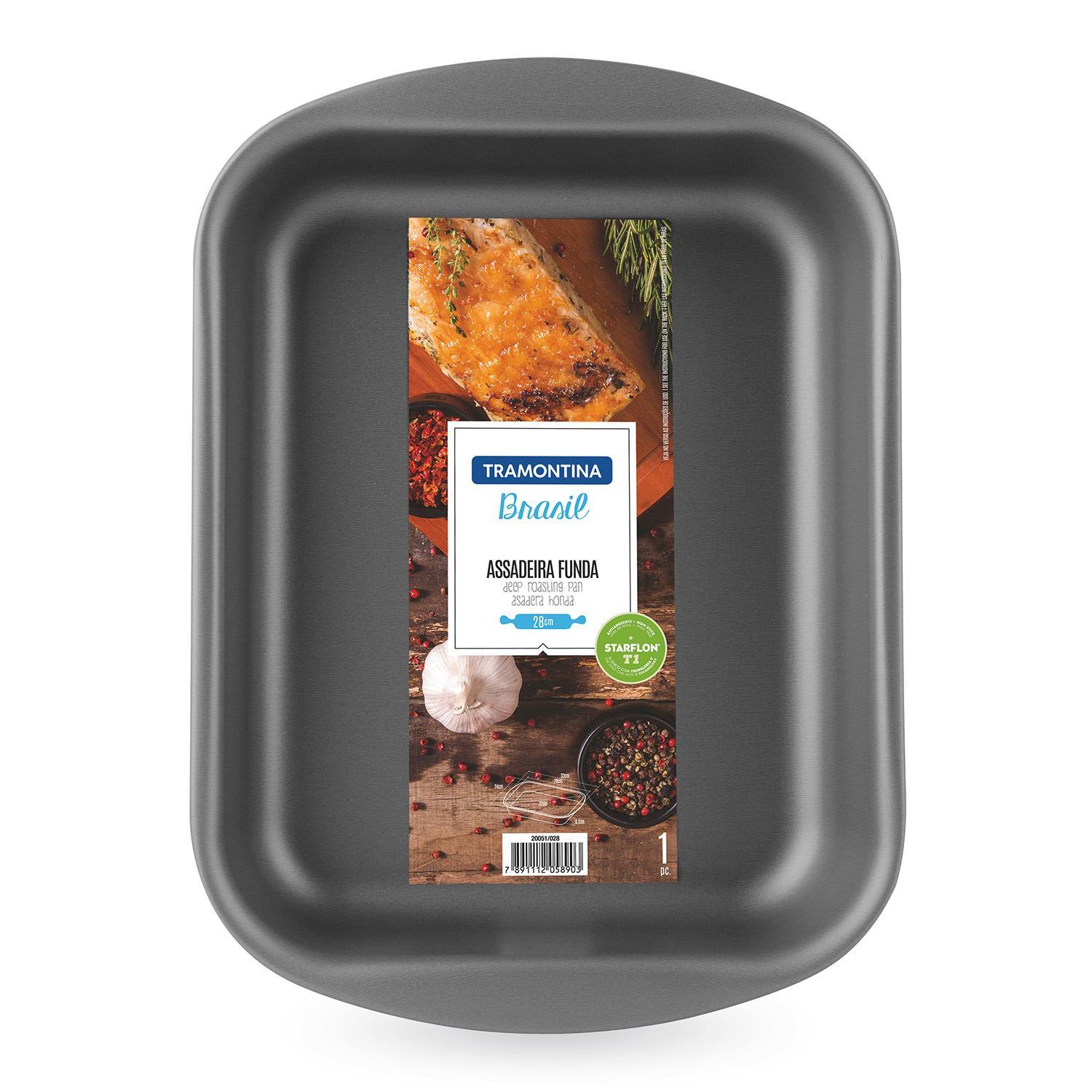 Противень 24,1х33,3х6,1см 3,3 литра Brasil