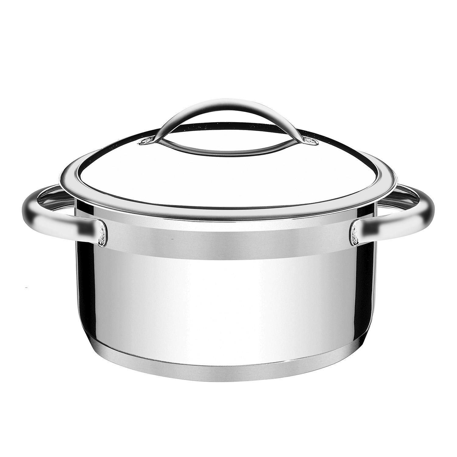 Кастрюля стальная 24см 5,9л Oryon