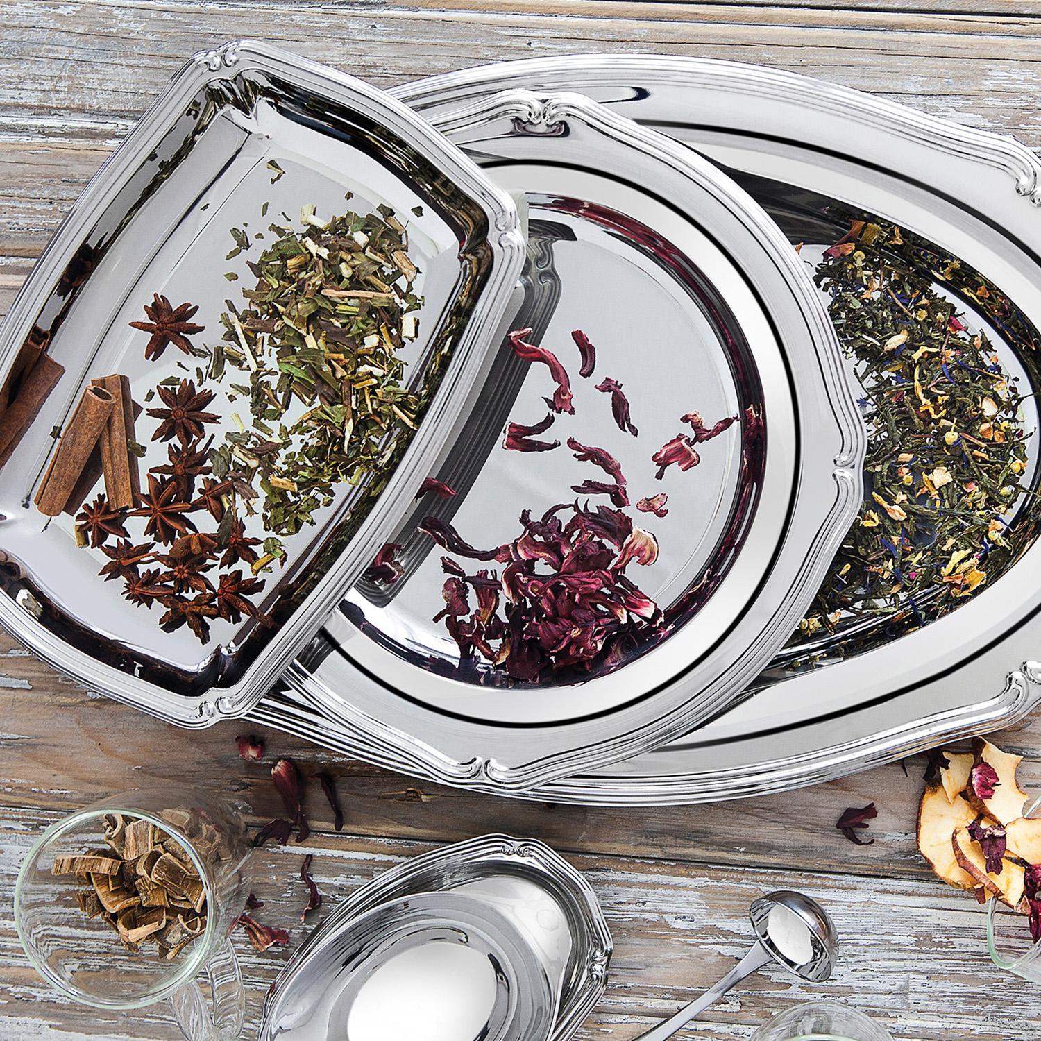 Набор для сервировки стола 10 предметов Falstaff стальной