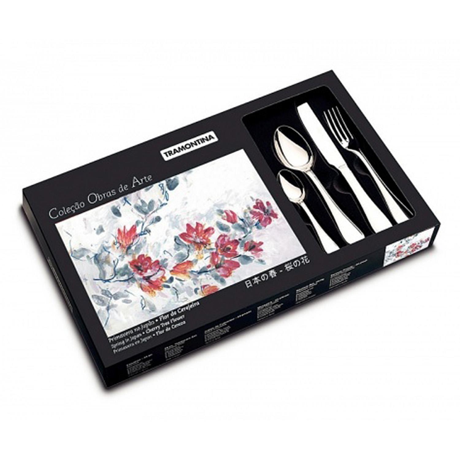 Набор столовых приборов 4 предмета 24 шт Sonata стальной