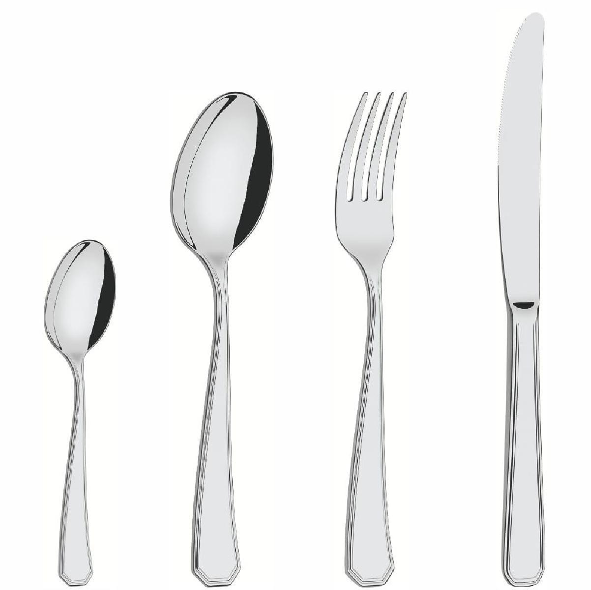 Набор столовых приборов Sonata 4 предмета хром
