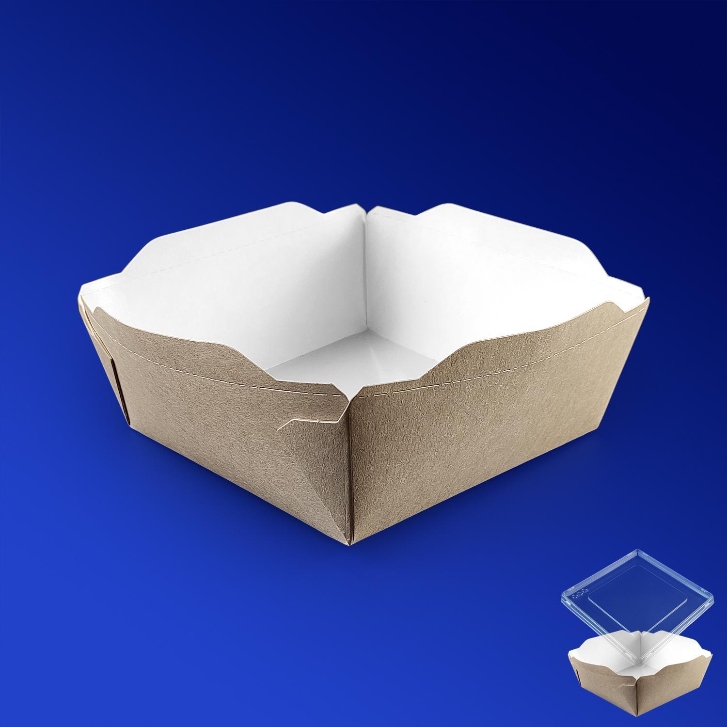 OSQ OPSALAD 1200 Упаковка 16,5х16,5х6,5см 1200мл (крышка отдельно)