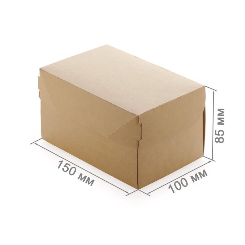 Упаковка для пирожного/десертов 15х10х8,5см OSQ CAKE 1200