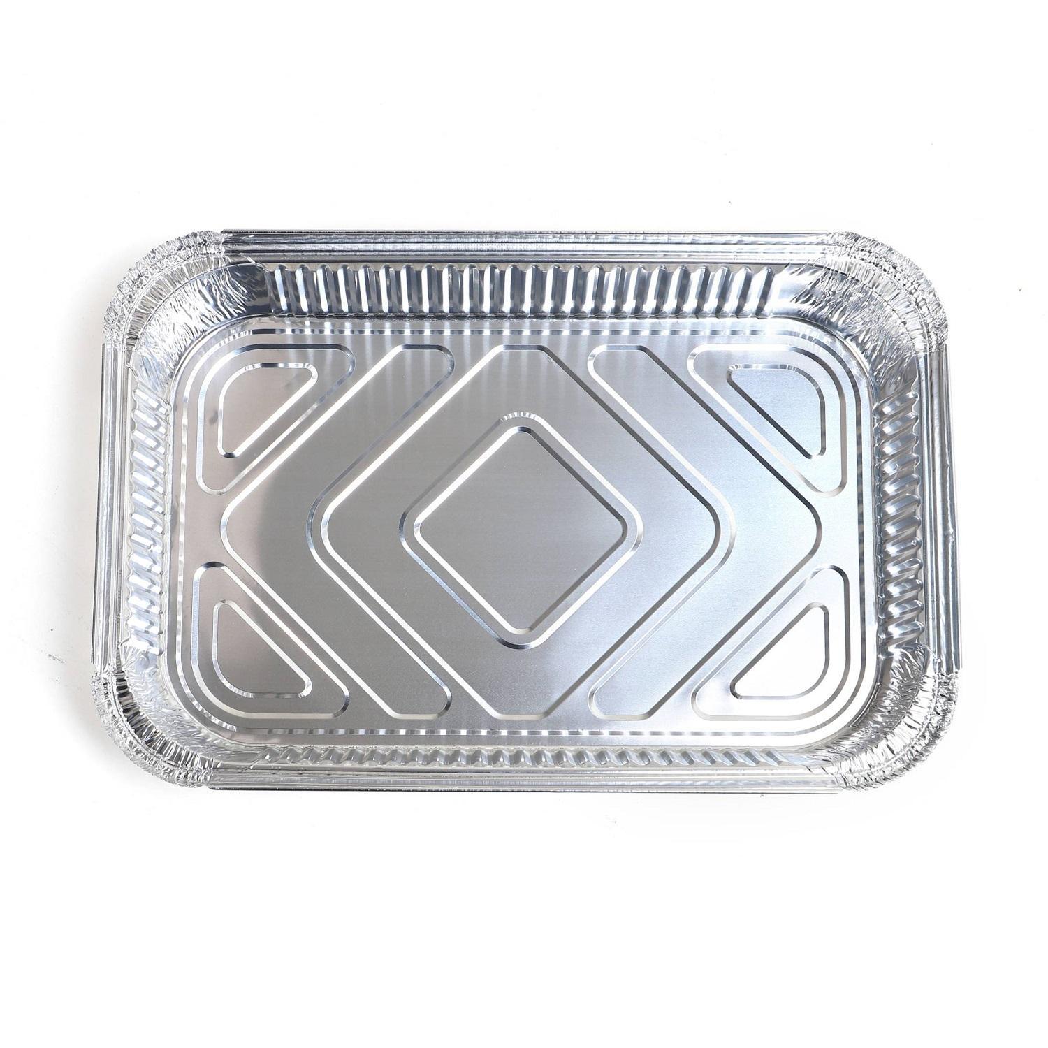 Контейнер из алюм фольги 2000мл 31,4x20,9/28,0x17,5 h 4,8см 125шт/уп