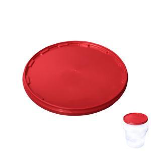 Крышка к ведерку 2300мл 000541TS красная PP