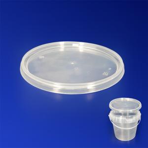 Крышка к ведерку 1000мл прозрачная PP ТоргСтрой