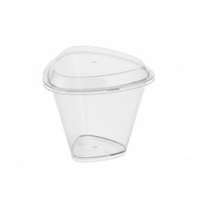 Мини-сервиз форма Контейнер PS 180мл с крышкой 324шт/кор