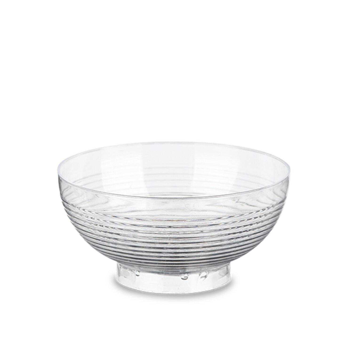 Мини-сервиз чашка Мини-миска PS 60мл d6,6см h3,2см 10шт/уп