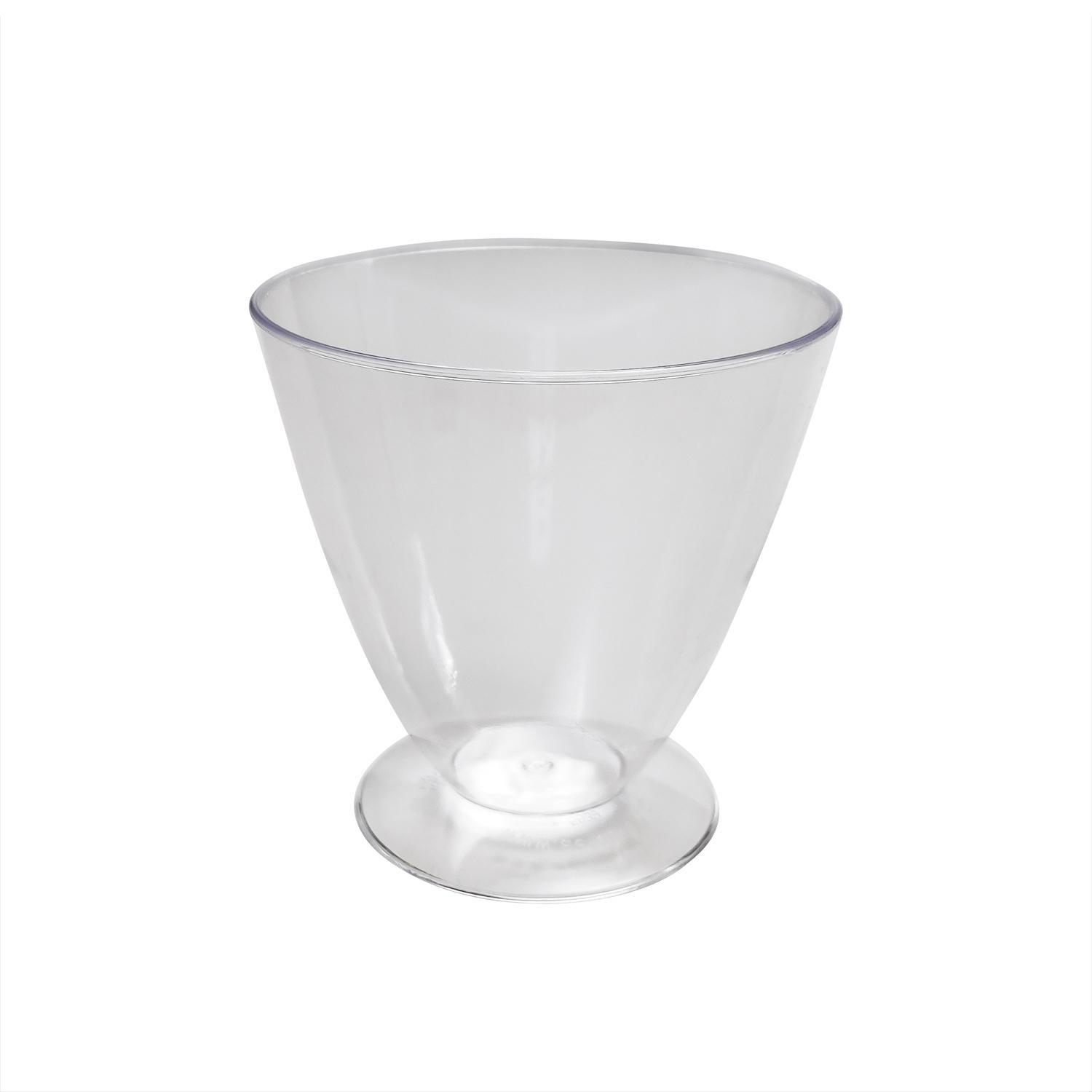 Мини-сервиз Чашка Гауди 120мл 7см PS прозрачная 8 шт/уп