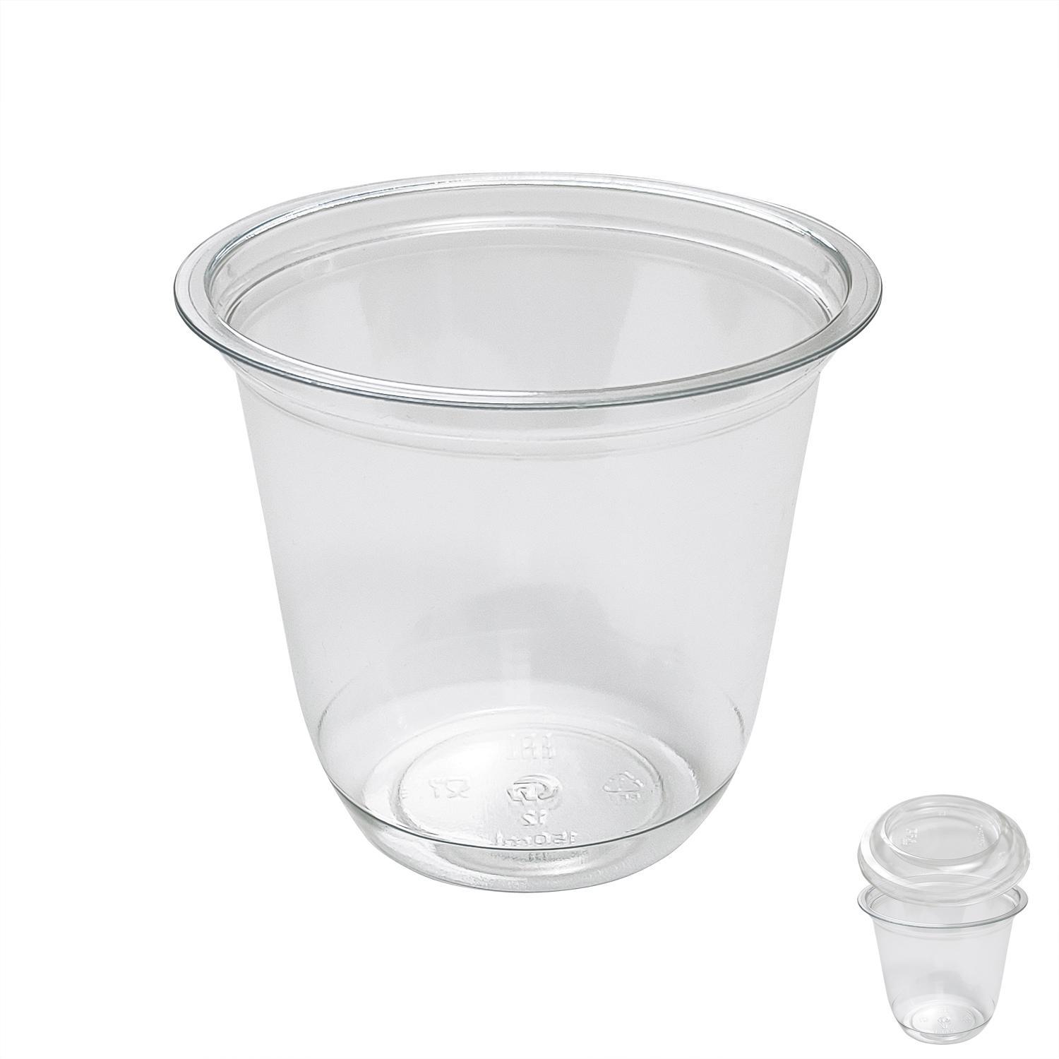 Контейнер пластиковый 150мл PET прозрачный d7,6см h6,6см Спк-76-150 А