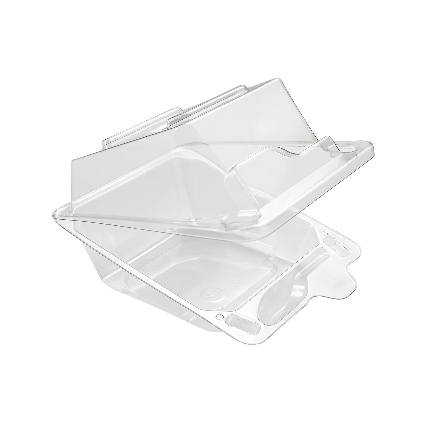 Упаковка для пирожного 11,5х10,0х5,5см PET прозрачная