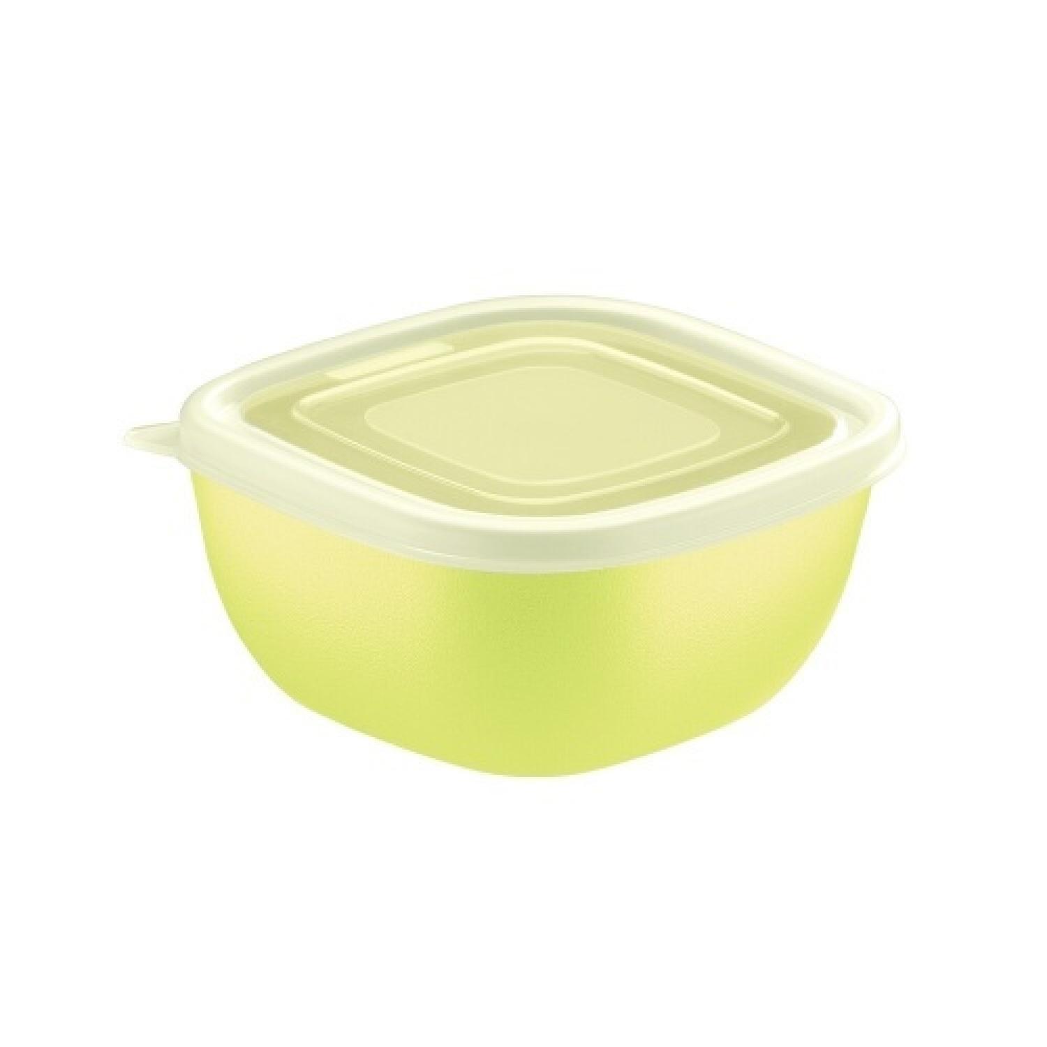 Емкость с крышкой желтая 300 мл Mixcolor