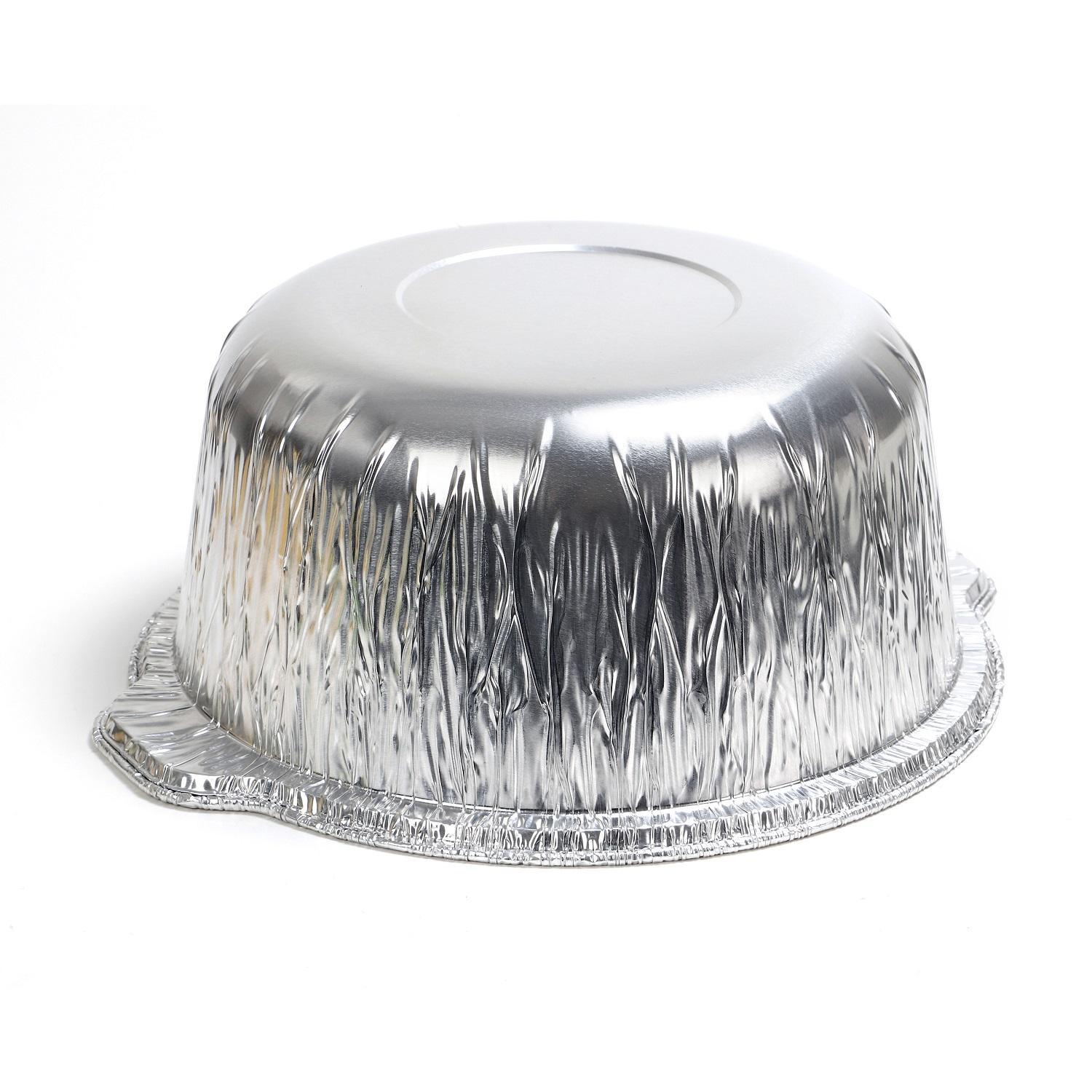 Казан из алюм фольги 3800мл d29,4/19,9см h11,2см с крышкой 50шт/уп