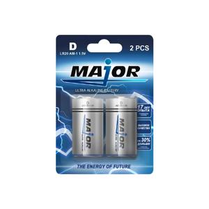Батарейка формат D LR20 AM-1 1.5V  2шт/уп