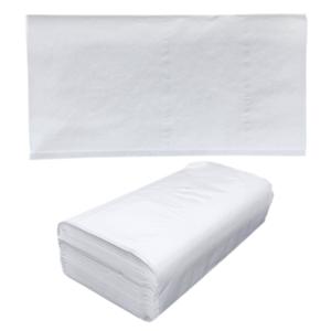 Полотенце V-сложение  21х21,5см белое 200шт/уп