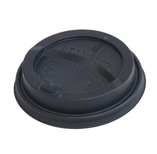 Крышка к стаканам d9,0см PP с откидным питейником черная 50шт/уп 2000шт/кор Upax-Unity
